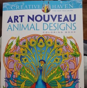 Creative Haven "Art Nouveau" Color Book